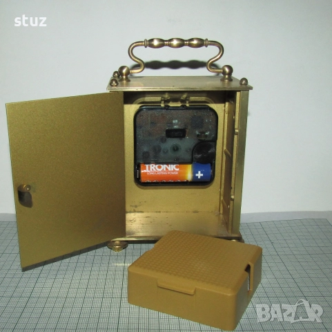 Немски настолен часовник Eble, снимка 10 - Антикварни и старинни предмети - 52219064