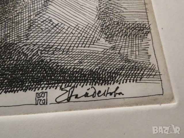 картина  Танц и стремеж към блянувани върхове - рисувана  90те години - една картина от профе, снимка 4 - Декорация за дома - 27351079