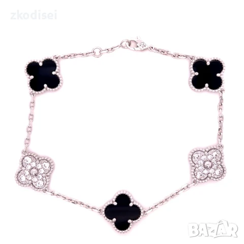 Златна мъжка гривна Cleef 12,34гр. 22,0см. 14кр. проба:585 модел:33328-1