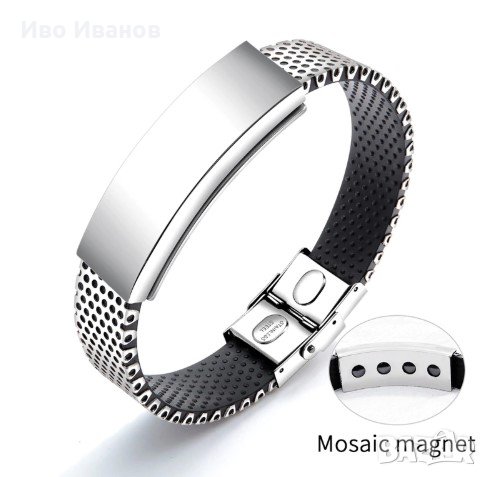  Гривни от медицинска  стомана , снимка 11 - Гривни - 27036072