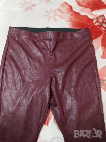 2/3XL Клин бордо кожен принт , снимка 6 - Клинове - 47886776