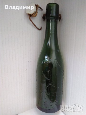 Бутилка от бира "Българско пивоварно дружество "Шуменъ" Русе 1941", снимка 12 - Антикварни и старинни предмети - 33249430