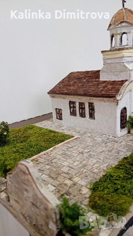 Макет на храм св.Анастасий-гр.Харманли., снимка 7 - Декорация за дома - 53137862