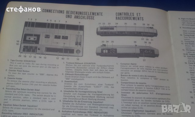 Ръководство и демо касета на дек  ЖВЦ JVC MC-1820L , снимка 5 - Други - 32725989