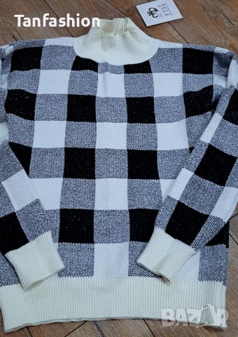 Топъл дамски пуловер , снимка 2 - Блузи с дълъг ръкав и пуловери - 43341513
