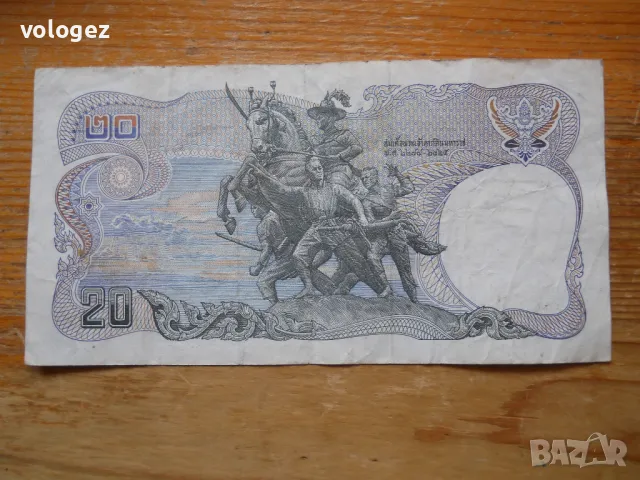 банкноти - Тайланд, Сингапур, Филипини, снимка 2 - Нумизматика и бонистика - 49346255