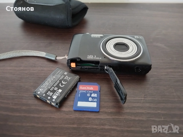 Камера CASIO Exilim 16.1 MP x5 Optical Zoom, снимка 9 - Фотоапарати - 51781275