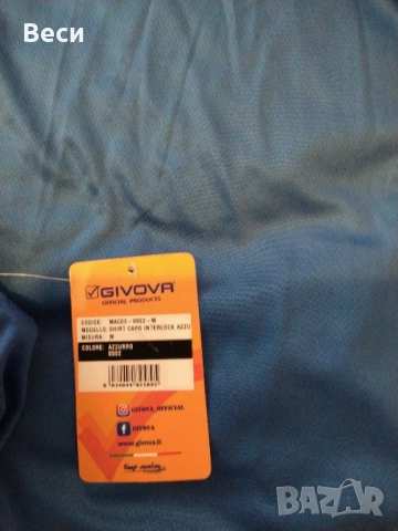 Фланелки за спорт Givova, снимка 3 - Тениски - 51582627