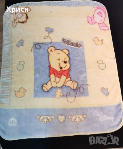 Бебешко одеяло-порт бебе Manterol Baby Sac Disney, Мечо пух 80/90 см, снимка 2 - Други - 35147946