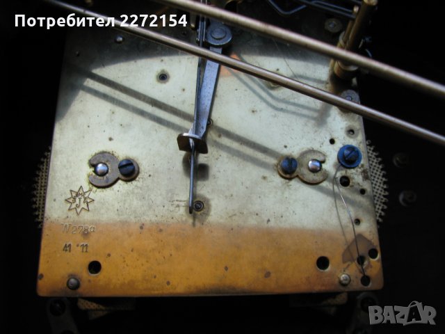 Каминен часовник Юнгханс, снимка 8 - Антикварни и старинни предмети - 28467701