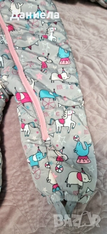 Бебешки космонавт за момиче So Cute, 92 размер, снимка 5 - Бебешки ескимоси - 52448794