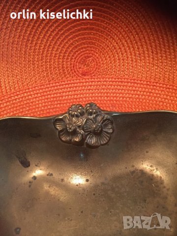 Фруктиера/панерка Месинг , снимка 2 - Декорация за дома - 28203868