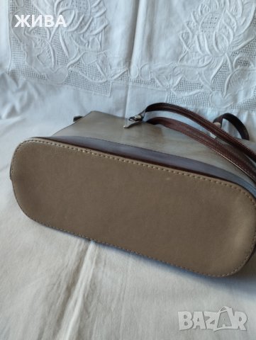 ЗА ЦЕНИТЕЛИ Естествена кожа италианска дамска чанта, снимка 5 - Чанти - 38080041