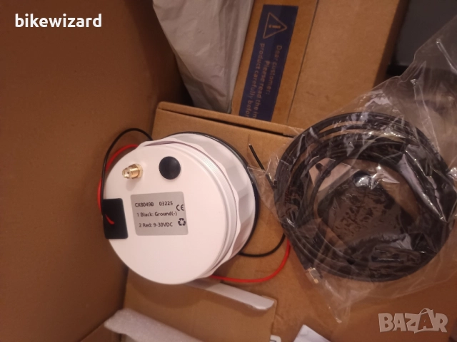 KAOLALI 85MM GPS скоростомер водоустойчив TFT екран цифров НОВ, снимка 7 - Аксесоари и консумативи - 52395029