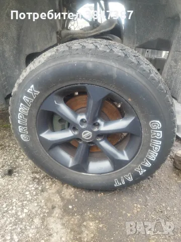 17" джанти с гуми Нисан, снимка 5 - Гуми и джанти - 49793621