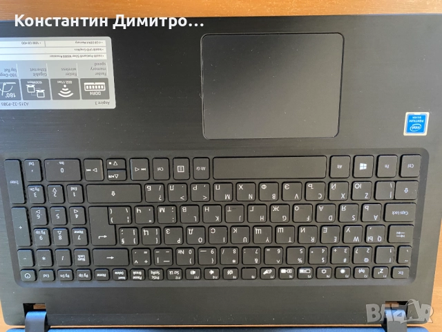 ACER ASPIRE 3 A315-32-P3B5, снимка 2 - Лаптопи за дома - 51765170