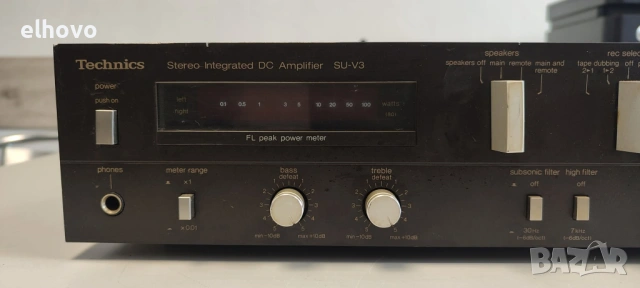 Стерео усилвател Technics SU-V3, снимка 6 - Ресийвъри, усилватели, смесителни пултове - 53188217