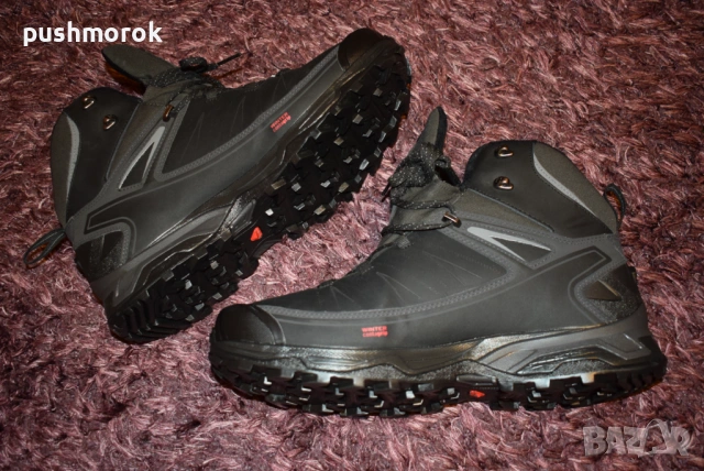 SALOMON X Ultra Mid Winter Cs Waterproof -44 номер   КАТО НОВИ, снимка 2 - Мъжки боти - 40169615