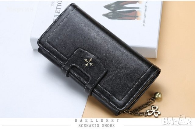 Бизнес дамски портфейл луксозен Baellerry N1639, снимка 1