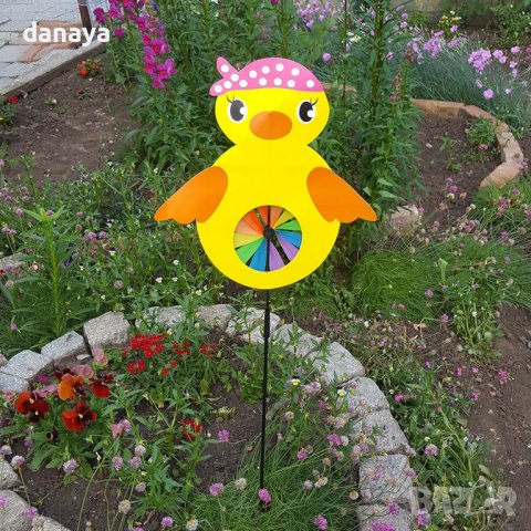 2895 Вятърна въртележка за градина или балкон Животинчета