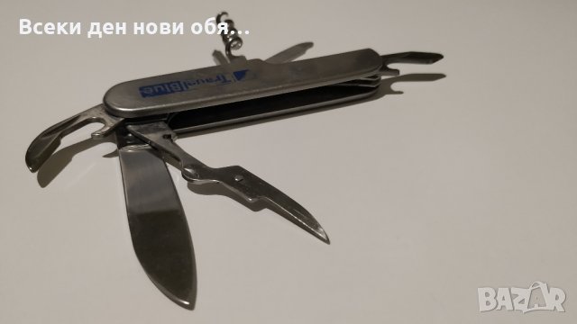 Джобен нож Travel Blue , снимка 2 - Ножове - 28564007