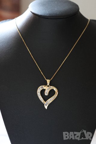 Ново Златно Колие с 0.55кт Естествени Диаманти, снимка 8 - Колиета, медальони, синджири - 43144901