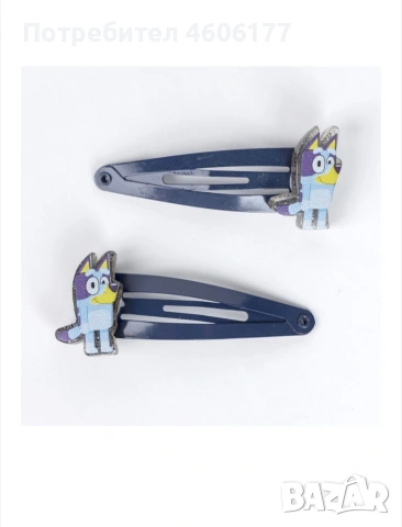 Блуи/ Bluey Комплект с колие и аксесоари за коса , снимка 3 - Шноли, диадеми, ленти - 53517133