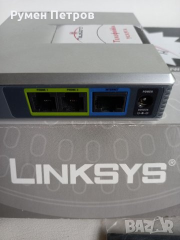 Интернет телефонен адаптер с диск LINKSYS/NetWorx, снимка 4 - Мрежови адаптери - 33238118