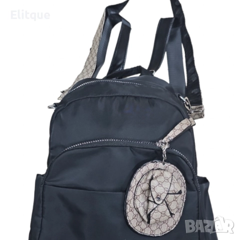 Раница от изкуствена кожа с удобни презрамки  