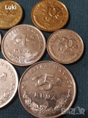 монети Хърватия, Hrvatska, Croatia, снимка 3 - Нумизматика и бонистика - 43185578