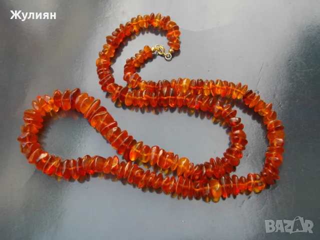 ГЕРДАН КОЛИЕ НАТУРАЛЕН БАЛТИЙСКИ КЕХЛИБАР, снимка 1