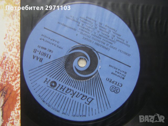 ВАА 11601 - Приказен глобус 4 - Вълшебният Петел / Ловецът Брит и Малкото Тролче, снимка 3 - Грамофонни плочи - 35300072