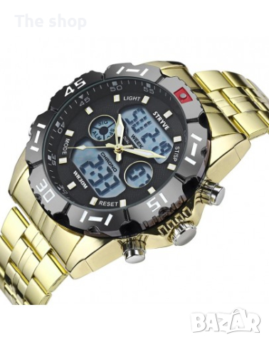 Мъжки спортно-елегантен часовник Vaasa (005) - 2 цвята, снимка 3 - Мъжки - 44876684