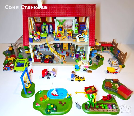 Playmobil - Голяма къща с обзавеждане, снимка 2 - Образователни игри - 43182087