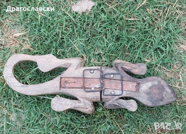 Дървена фигура, дърворезба, човек, дървен боздуган, снимка 2 - Статуетки - 51488414