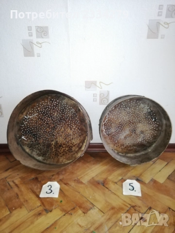 Стари дървени съдове, крини за зърно и сита за брашно и други. , снимка 13 - Антикварни и старинни предмети - 52320068