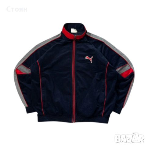 Vintage Puma Mesh Zip-Up