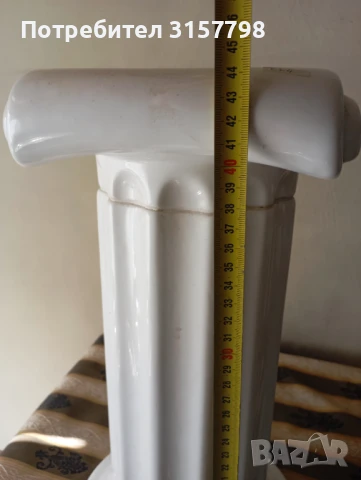 порцеланова колона,постамент, снимка 4 - Други ценни предмети - 50719826
