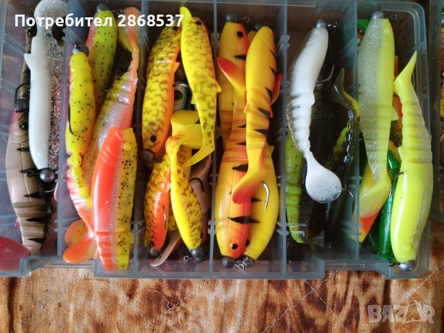 силикони за риболов Savage gear, снимка 9 - Стръв и захранки - 52963415