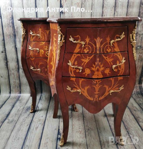 Скрин с интарзия , снимка 8 - Скринове - 43311753