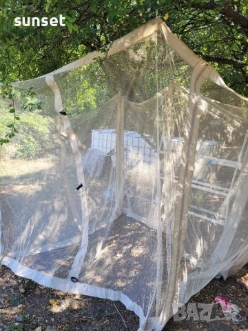 комарник за шатра, 4 ципа + шатра- 274 см/220 см, снимка 9 - Палатки - 51308781