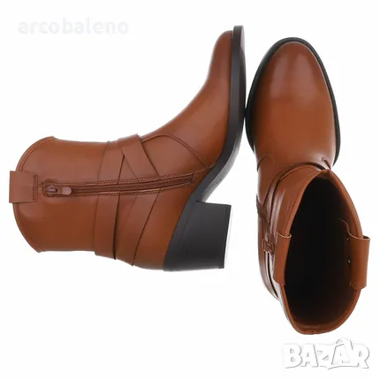 Дамски уестърн и байкърски ботуши, 2цвята , снимка 3 - Дамски ботуши - 47807581