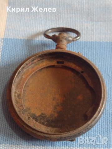 Каса за джобен часовник стар рядък за КОЛЕКЦИЯ ЧАСТИ 23501, снимка 3 - Антикварни и старинни предмети - 44872716