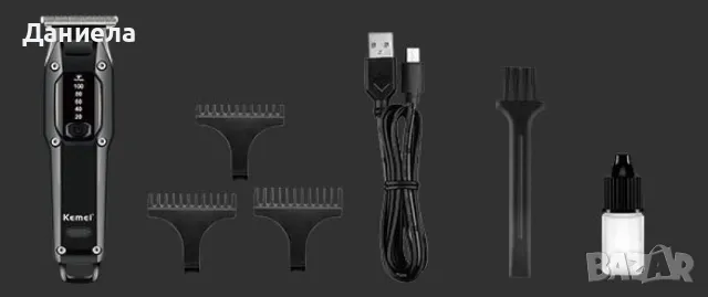 Машинка за подстригване Kemei , снимка 3 - Машинки за подстригване - 49024948