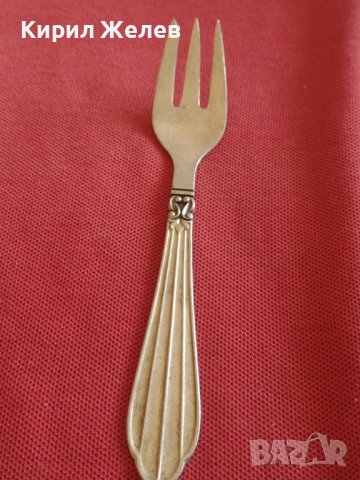 Стара вилица за десерт с маркировка TOCLA за КОЛЕКЦИЯ ДЕКОРАЦИЯ 35283, снимка 4 - Други ценни предмети - 43848496