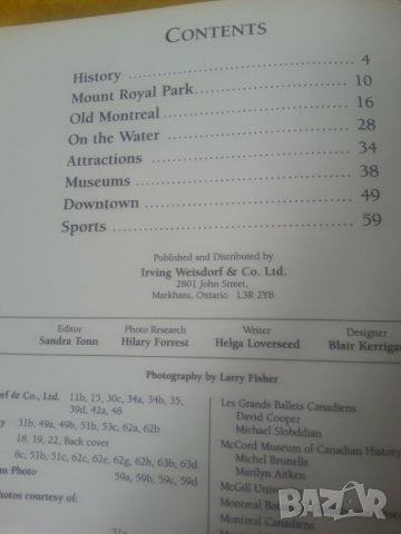 Montreal - Монтреал (english edition) - красиво цветно издание за история, природа, музeи... , снимка 3 - Енциклопедии, справочници - 33070903