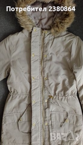 Дебело зимно яке за момиченце-146