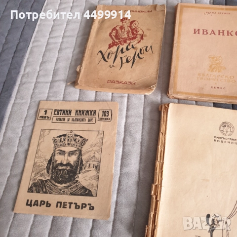 Лот от 6 броя стари книги, снимка 4 - Антикварни и старинни предмети - 52440472