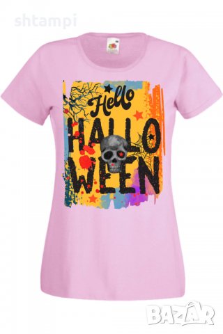 Дамска тениска Halloween 09,Halloween,Хелоуин,Празник,Забавление,Изненада,Обичаи,, снимка 10 - Тениски - 38146613