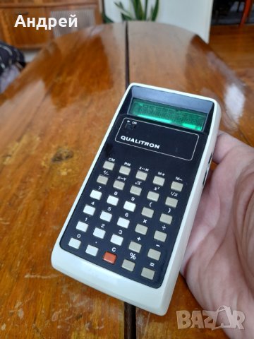 Стар калкулатор Qualitron, снимка 3 - Други ценни предмети - 36718953
